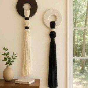 Moños en macrame